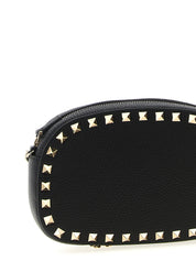Valentino Garavani Black Calfskin Mini Crossbody Bag