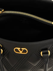 Valentino Garavani Black Lamb Leather Handbag