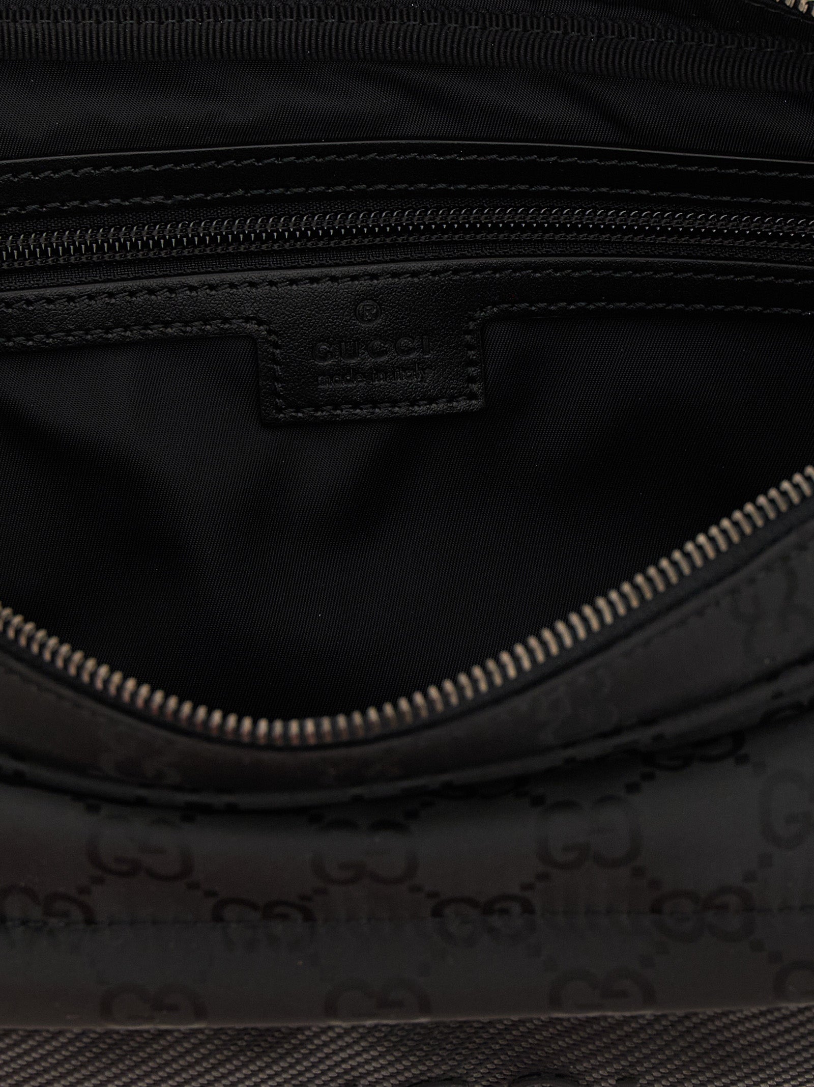 Gucci Black Polyester Crossbody Bag