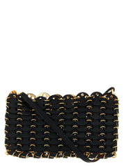 Paco Rabanne Black Calfskin Crossbody Bag
