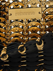 Paco Rabanne Black Calfskin Crossbody Bag