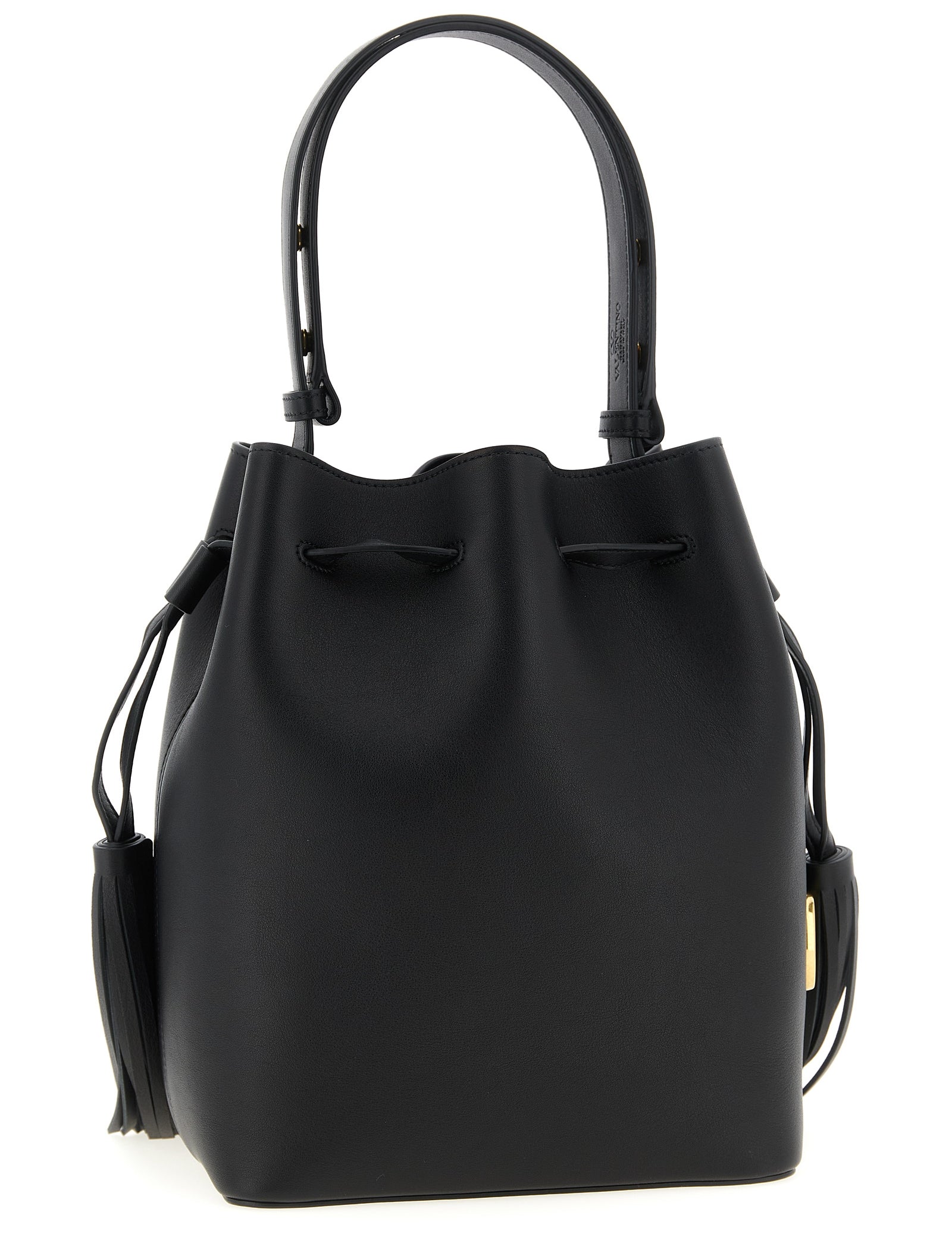 Valentino Garavani Black Calfskin Shoulder Bag