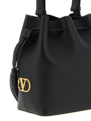Valentino Garavani Black Calfskin Shoulder Bag