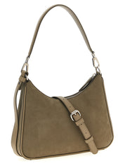 Stella McCartney Gray Polyamide Small Hobo Shoulder Bag