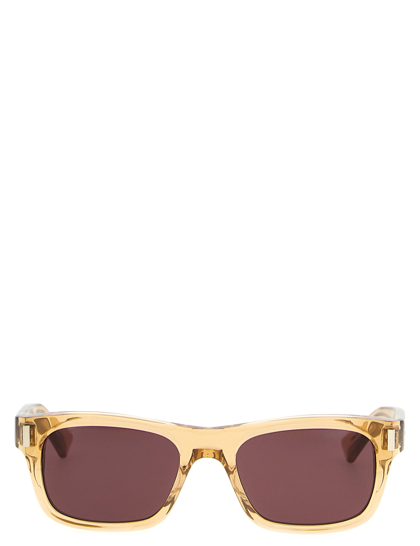 Saint Laurent Beige Acetate Sunglasses