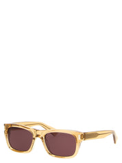 Saint Laurent Beige Acetate Sunglasses