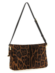 Tod's Brown Calfskin Shoulder Bag
