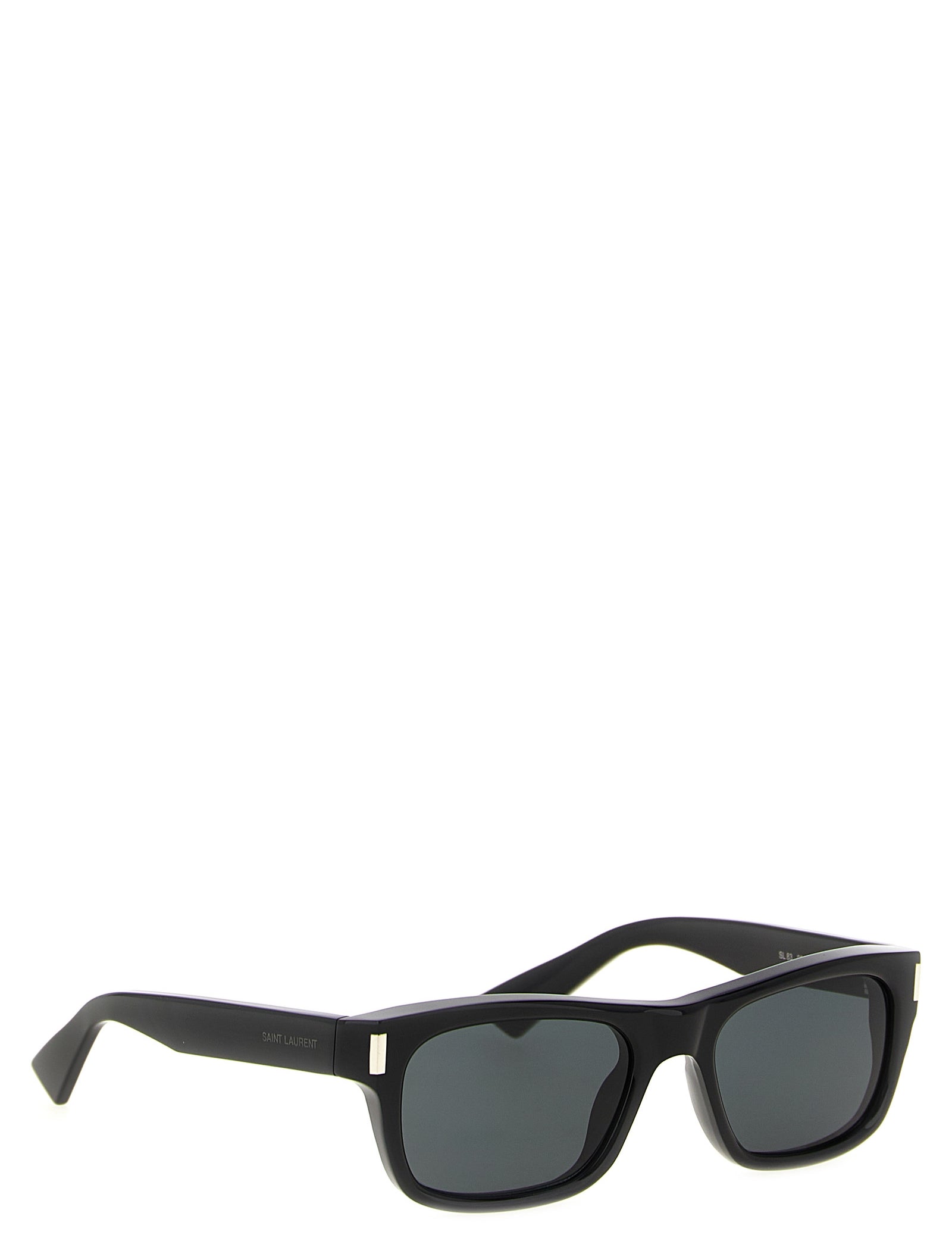 Saint Laurent Black Acetate Sunglasses