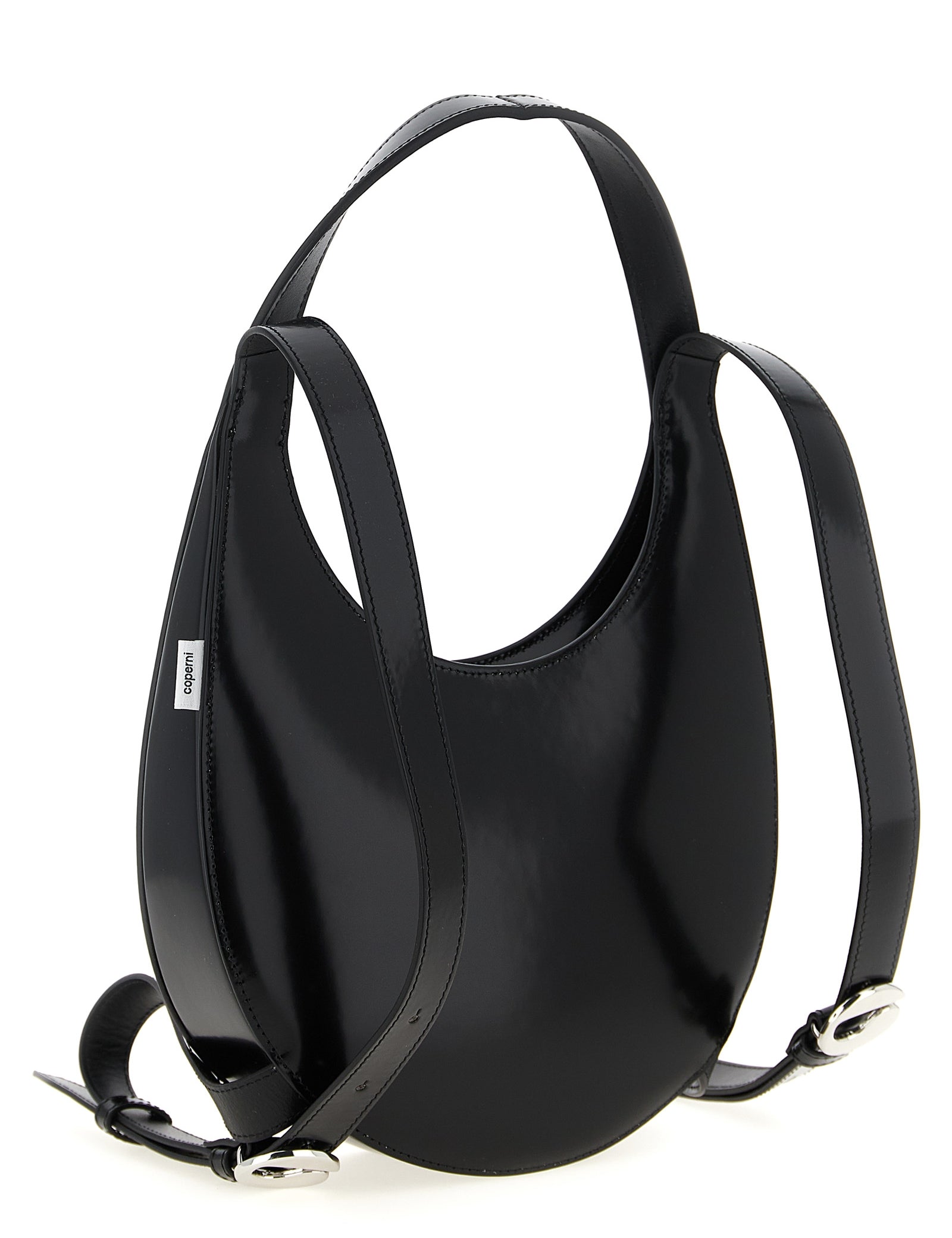 Coperni Black Cow Leather Backpack