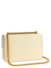 Valentino Garavani White Calfskin Shoulder Bag