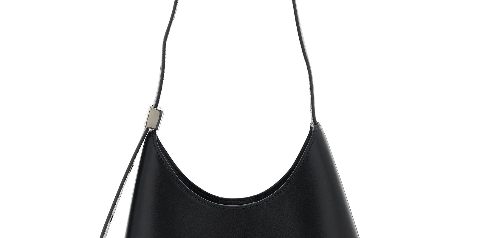 Jil Sander Black Leather Shoulder Bag