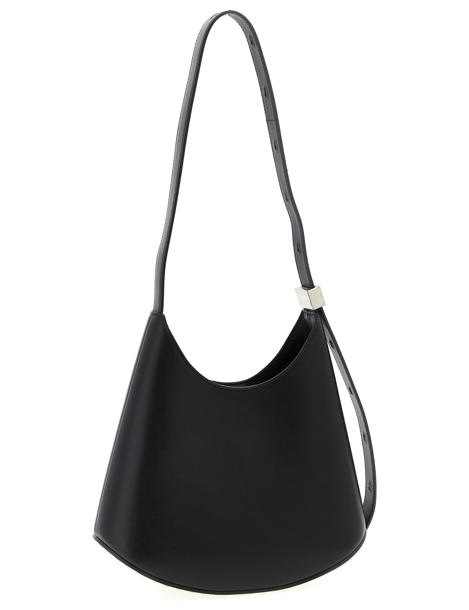 Jil Sander Black Leather Shoulder Bag