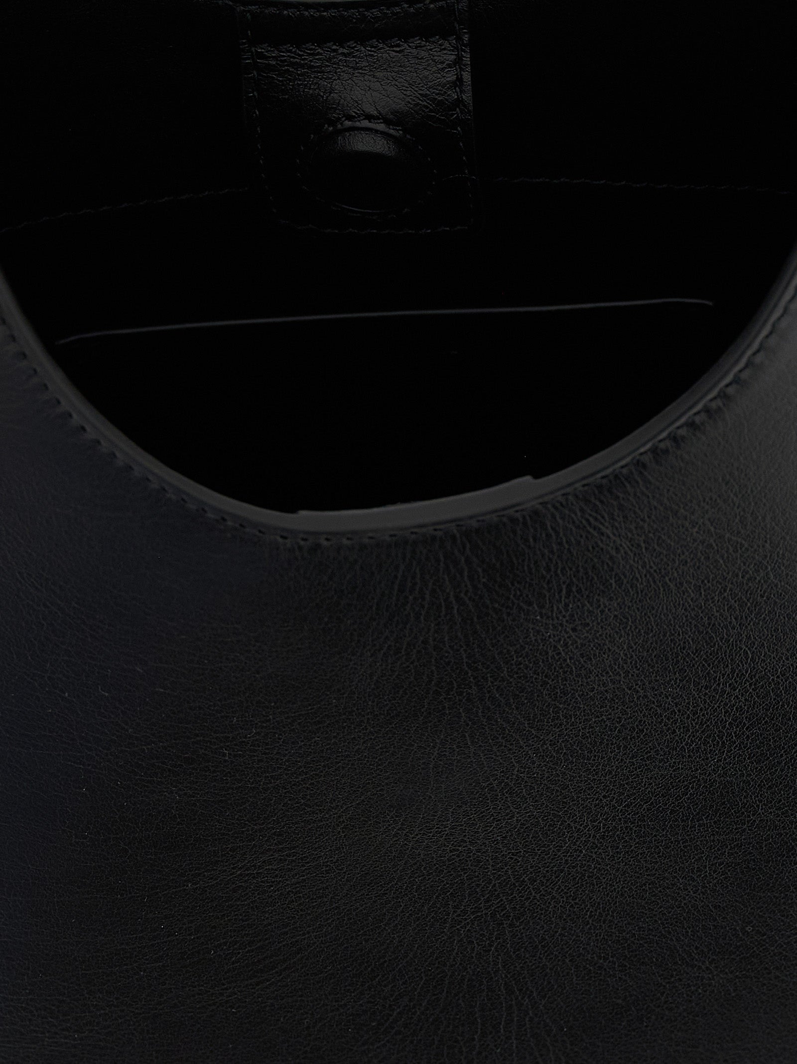 Jil Sander Black Leather Shoulder Bag
