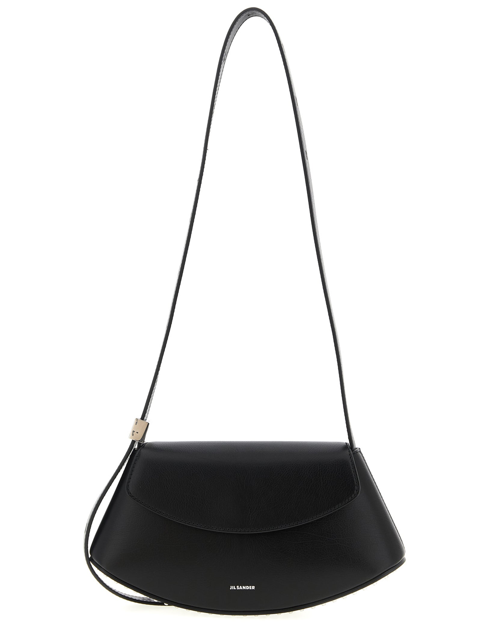Jil Sander Black Leather Crossbody Bag
