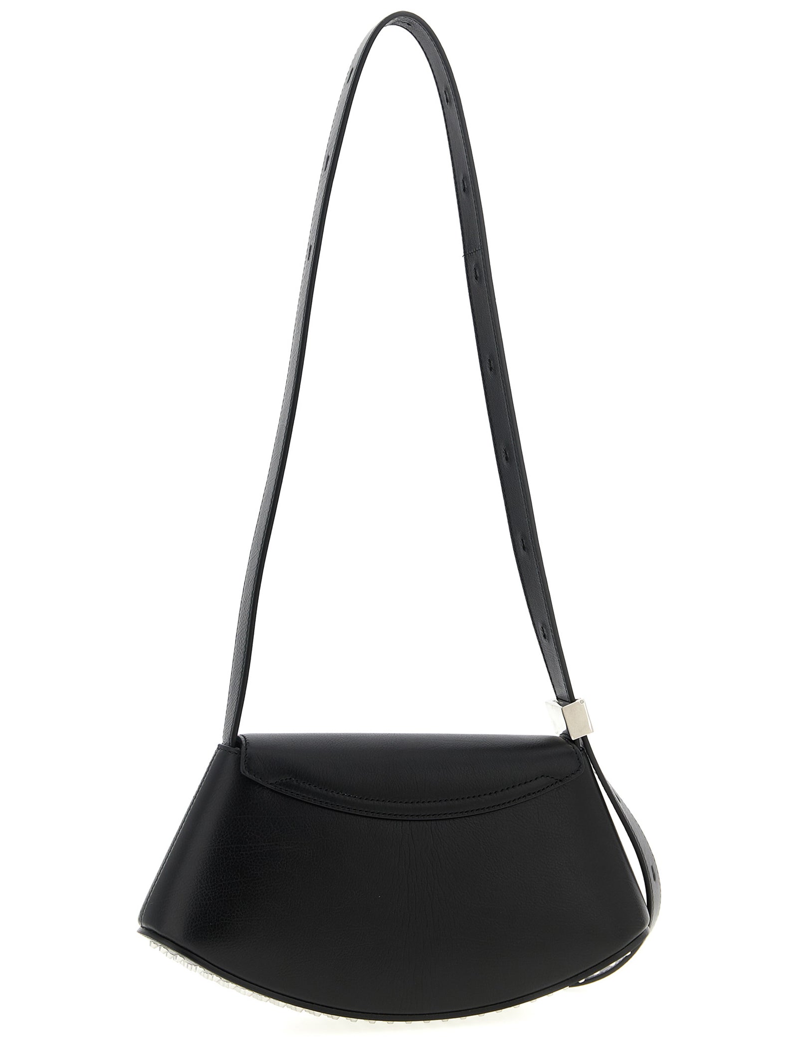 Jil Sander Black Leather Crossbody Bag