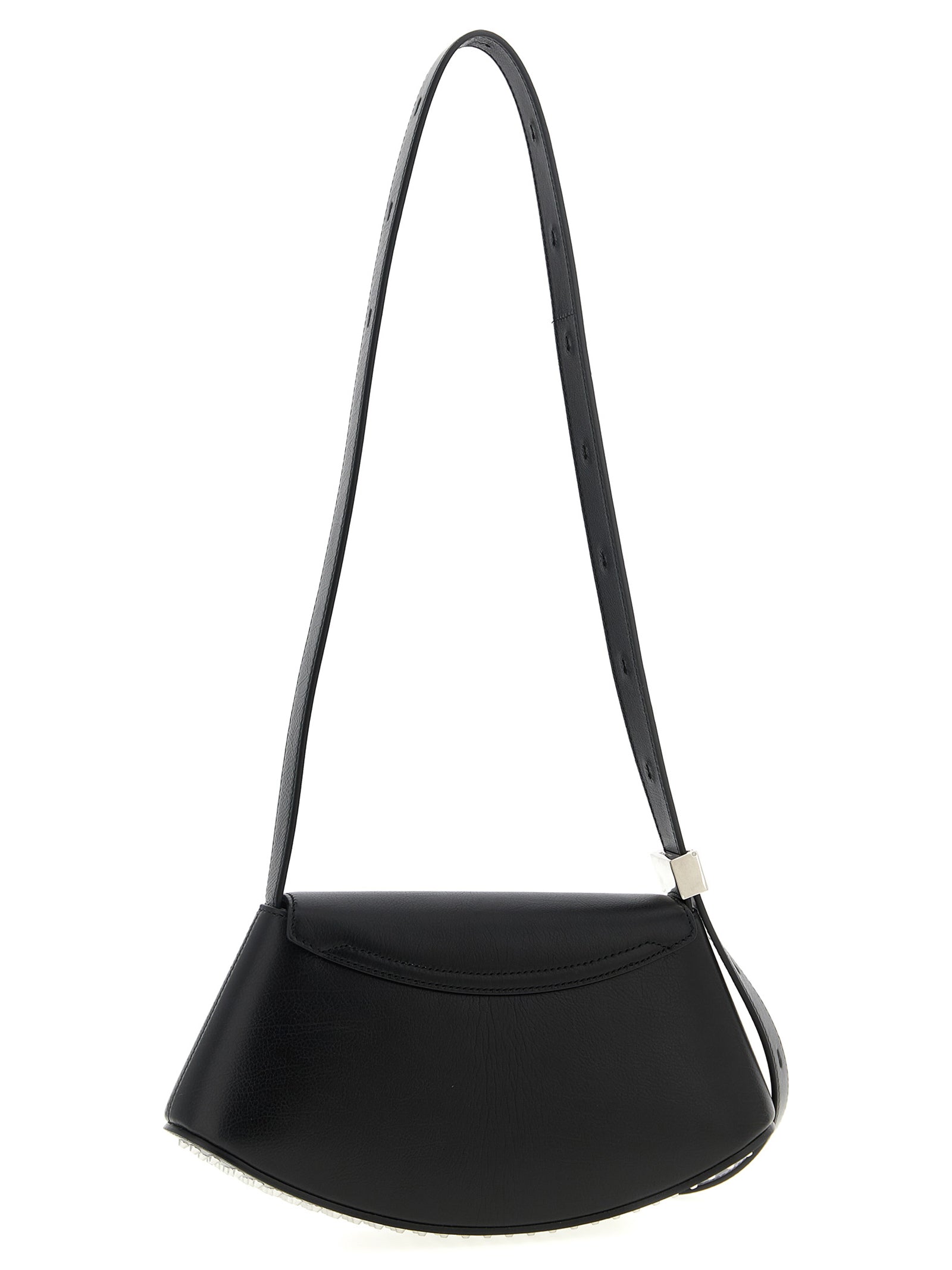 Jil Sander Black Leather Crossbody Bag