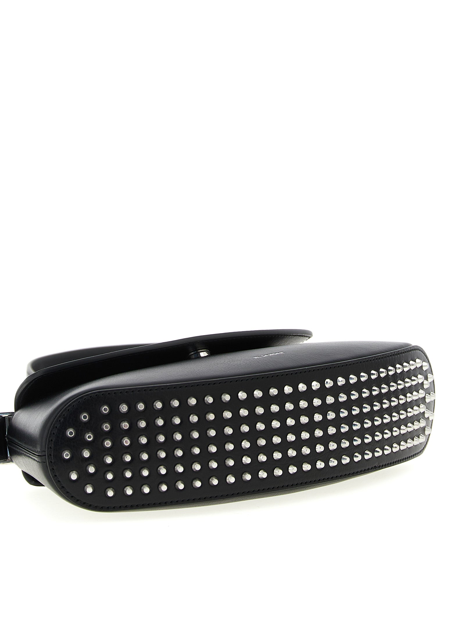 Jil Sander Black Leather Crossbody Bag