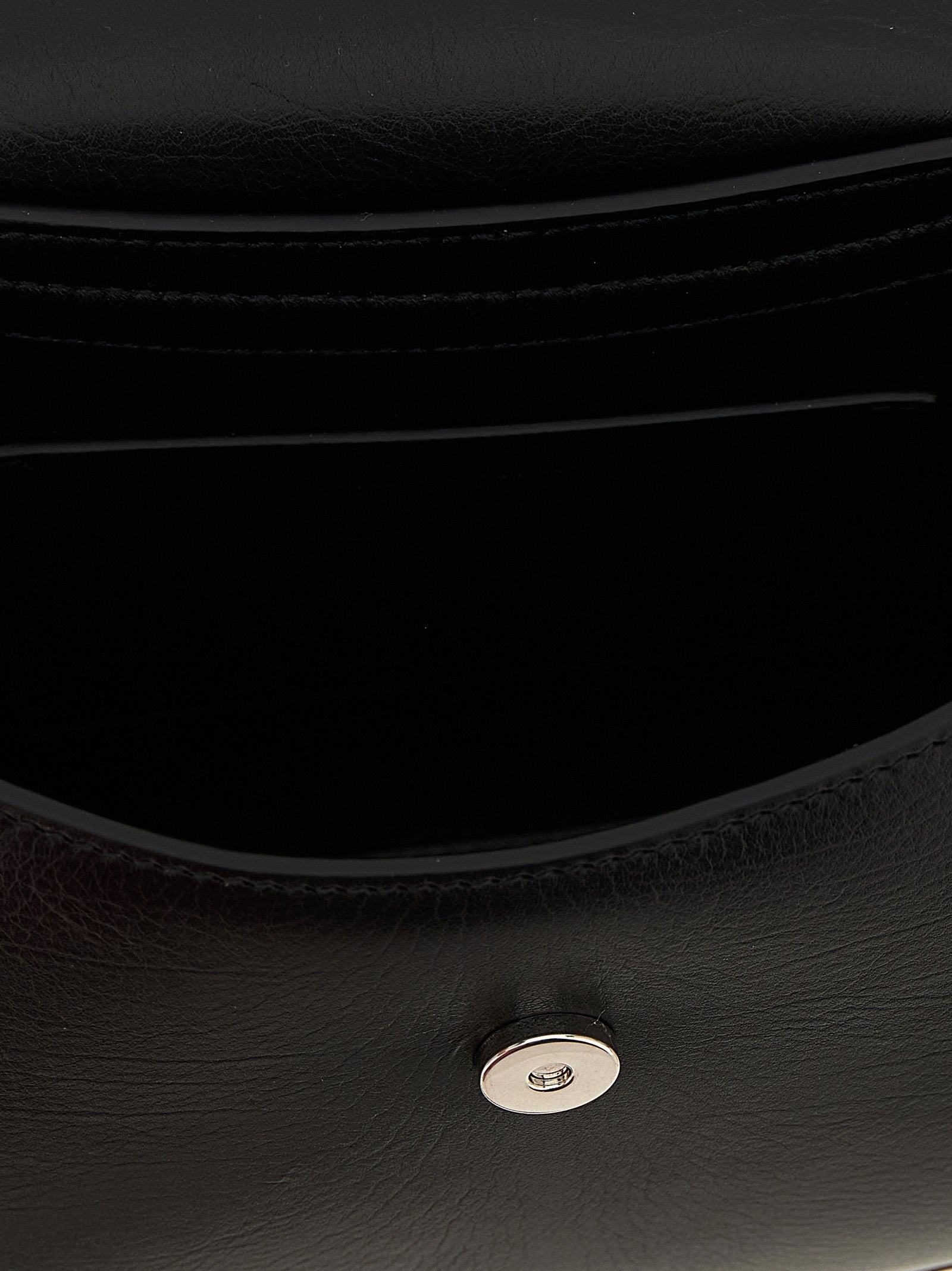 Jil Sander Black Leather Crossbody Bag