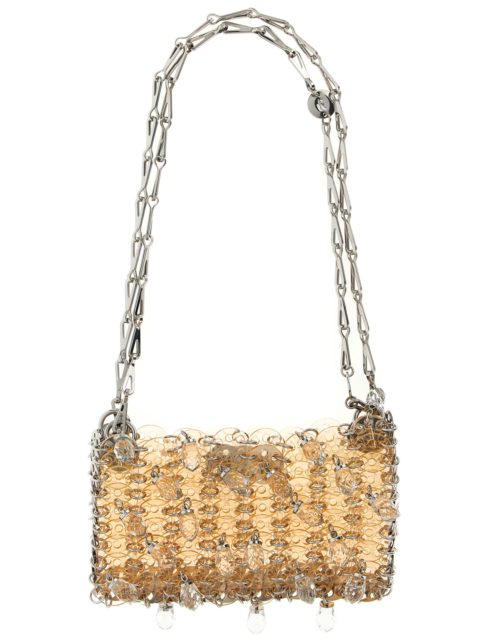 Paco Rabanne Pink Plexiglass Shoulder Bag