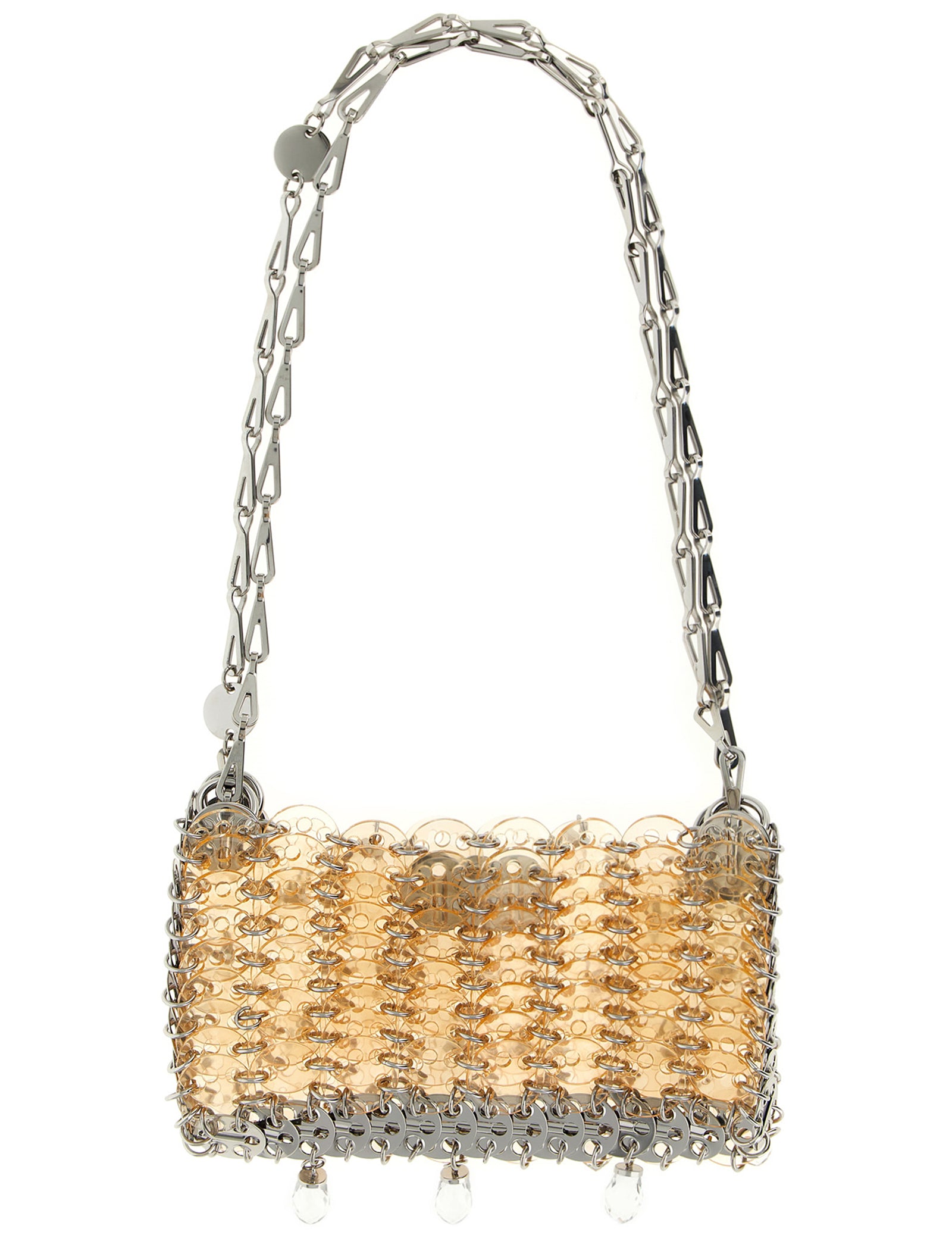 Paco Rabanne Pink Plexiglass Shoulder Bag
