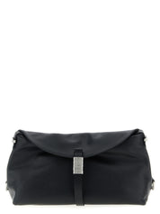 PINKO Black Goatskin Shoulder Bag