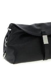 PINKO Black Goatskin Shoulder Bag