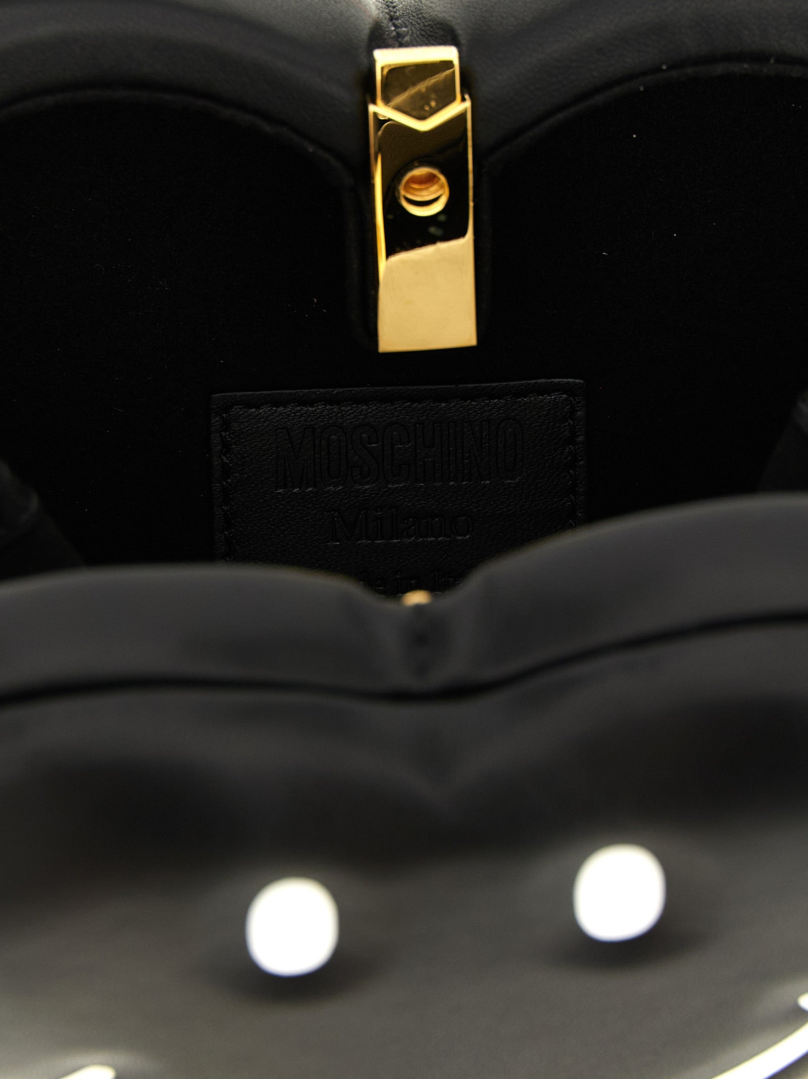 Moschino Black Polyester Handbag