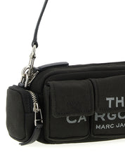 Marc Jacobs Black Cotton Canvas Shoulder Bag