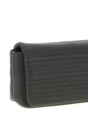 Brunello Cucinelli Black Leather Clutch Bag