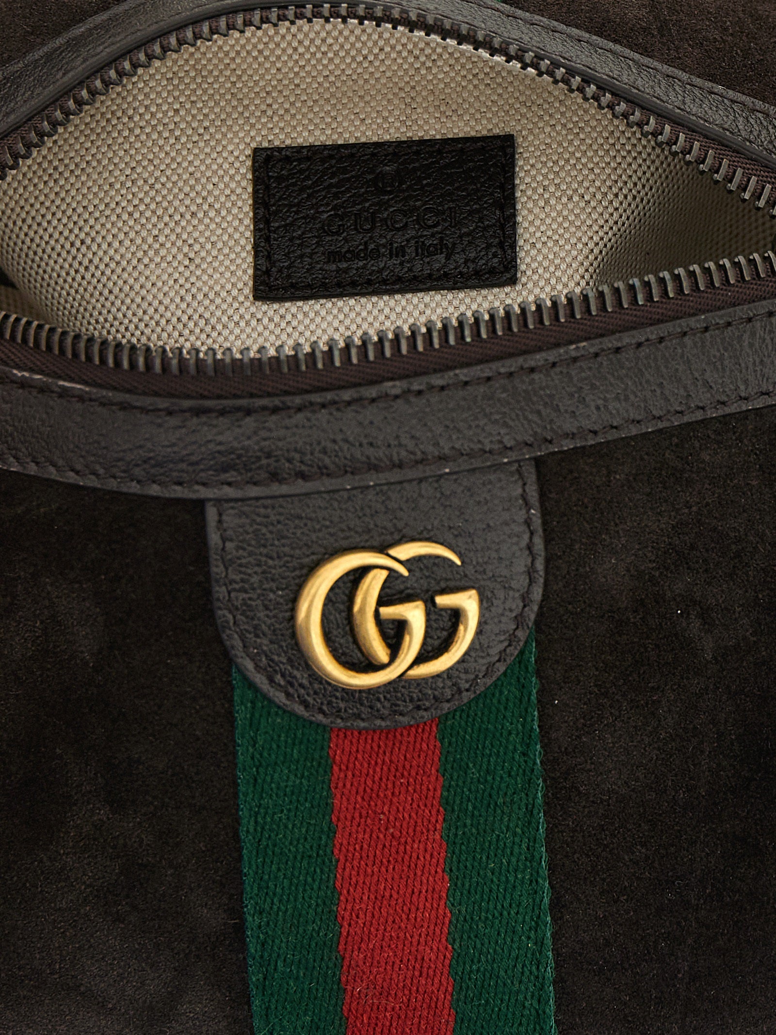 Gucci Brown Calfskin Mini Handbag
