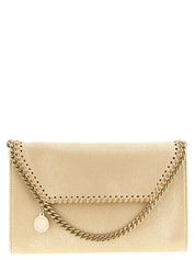 Stella McCartney Gold Polyester Chain Wallet