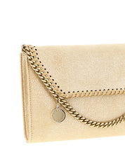 Stella McCartney Gold Polyester Chain Wallet