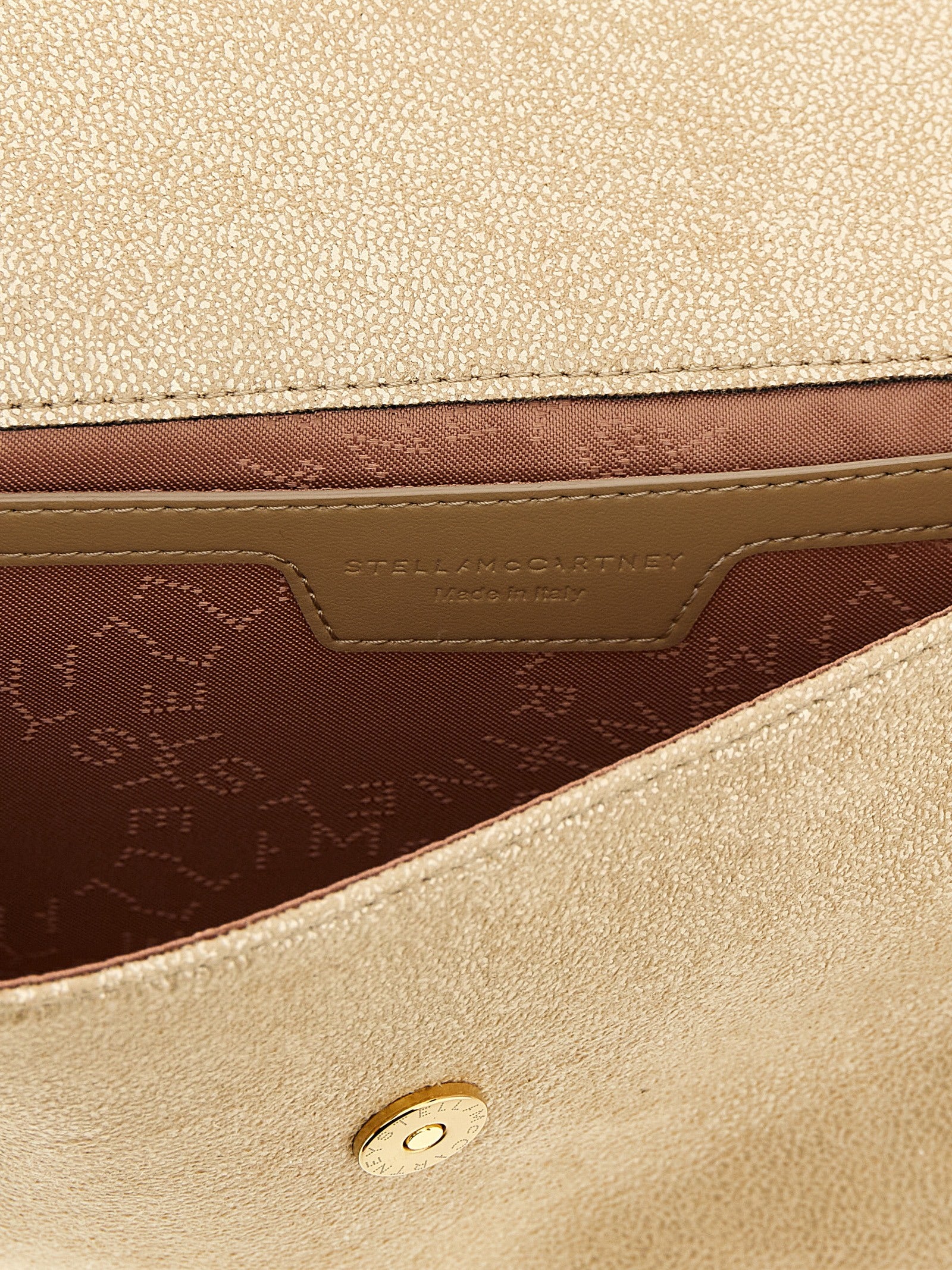 Stella McCartney Gold Polyester Chain Wallet