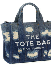 Marc Jacobs Blue Cotton Denim Tote Bag