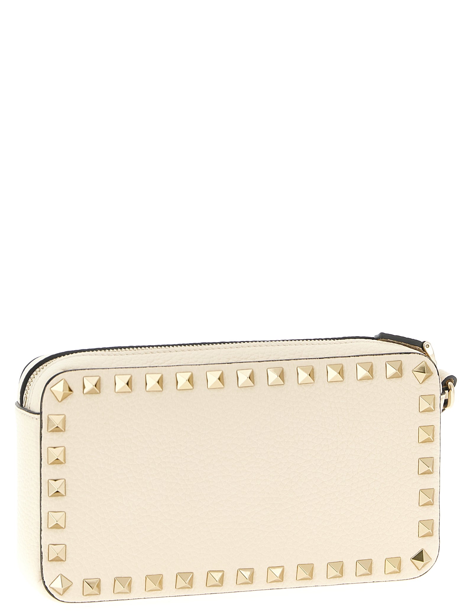 Valentino Garavani White Calfskin Clutch Bag