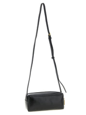 Khaite Black Calfskin Mini Crossbody Bag