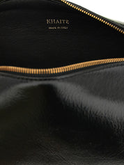 Khaite Black Calfskin Mini Crossbody Bag