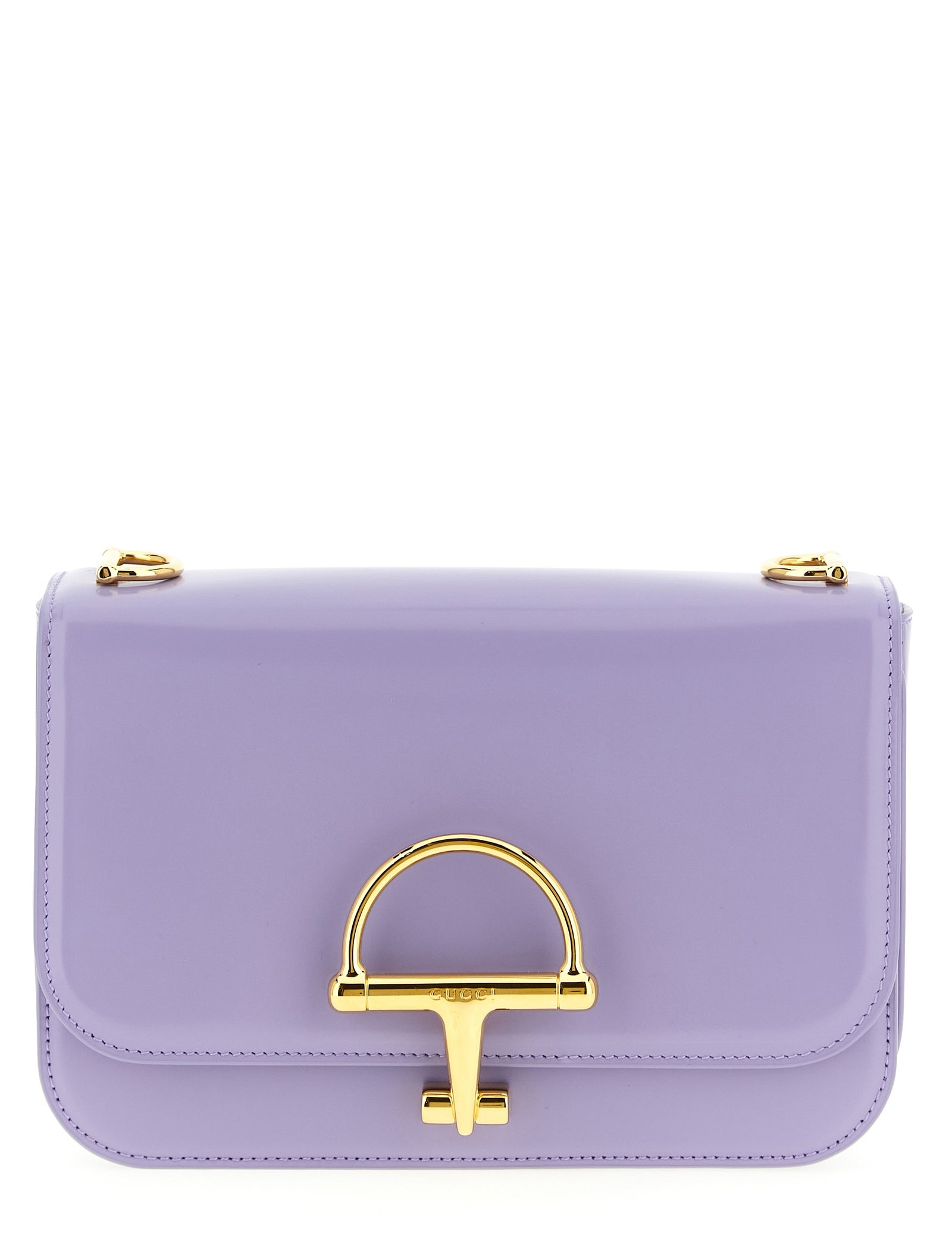 Gucci Purple Calfskin Crossbody Bag