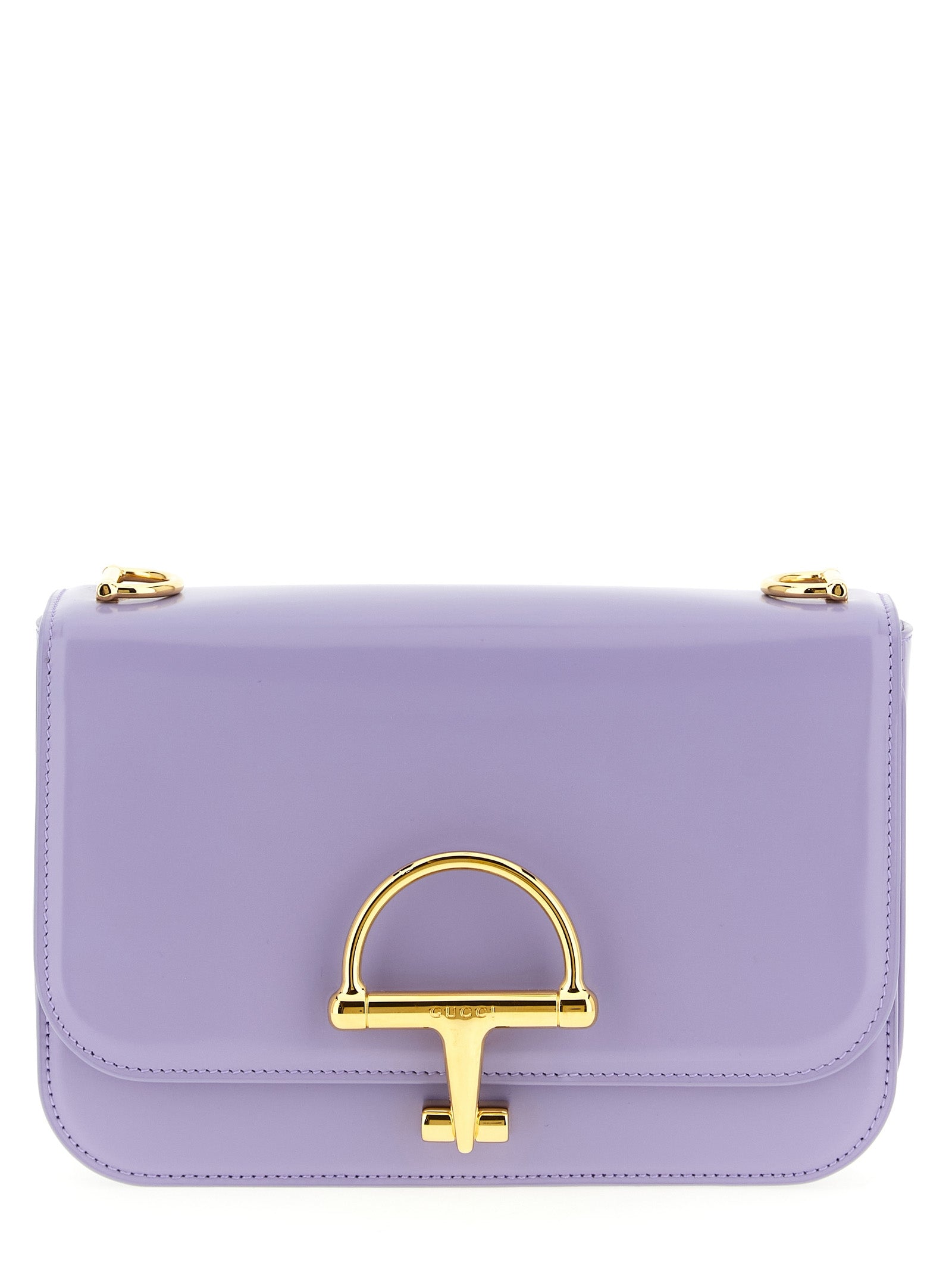 Gucci Purple Calfskin Crossbody Bag