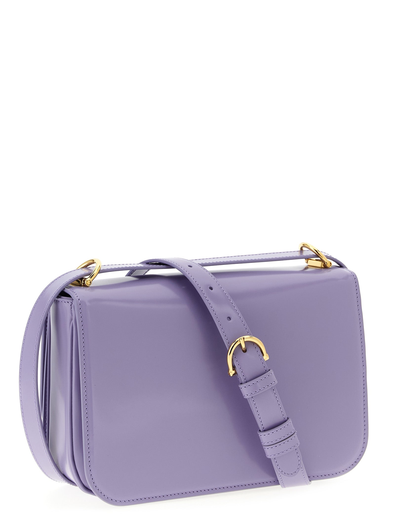 Gucci Purple Calfskin Crossbody Bag