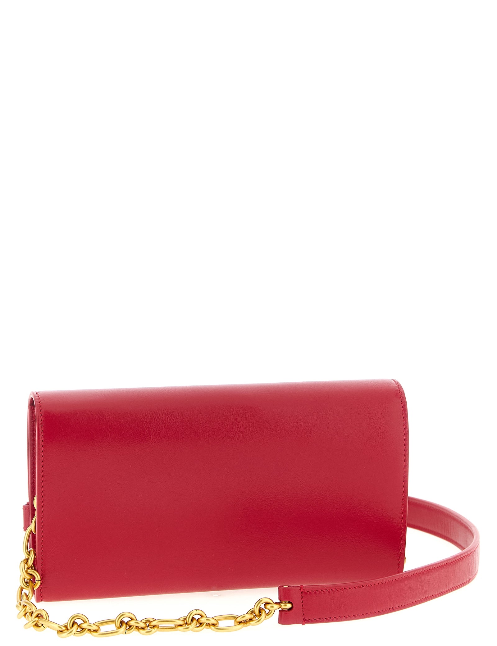 Balmain Fuchsia Calfskin Cardholder