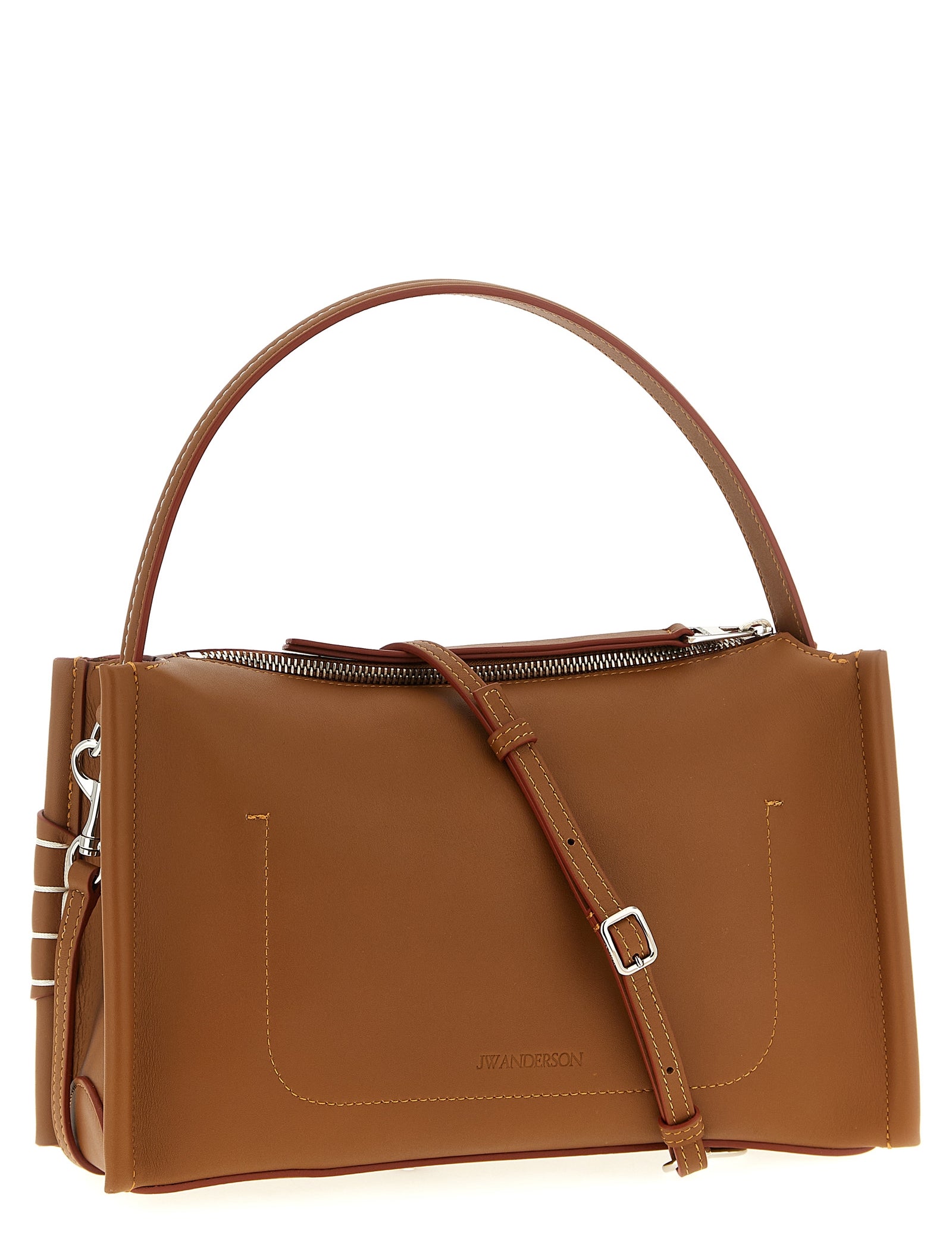 J.W.Anderson Brown Calfskin Shoulder Bag