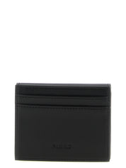 PINKO Black Cow Leather Cardholder