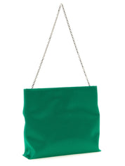 Roger Vivier Green Viscose Clutch Bag
