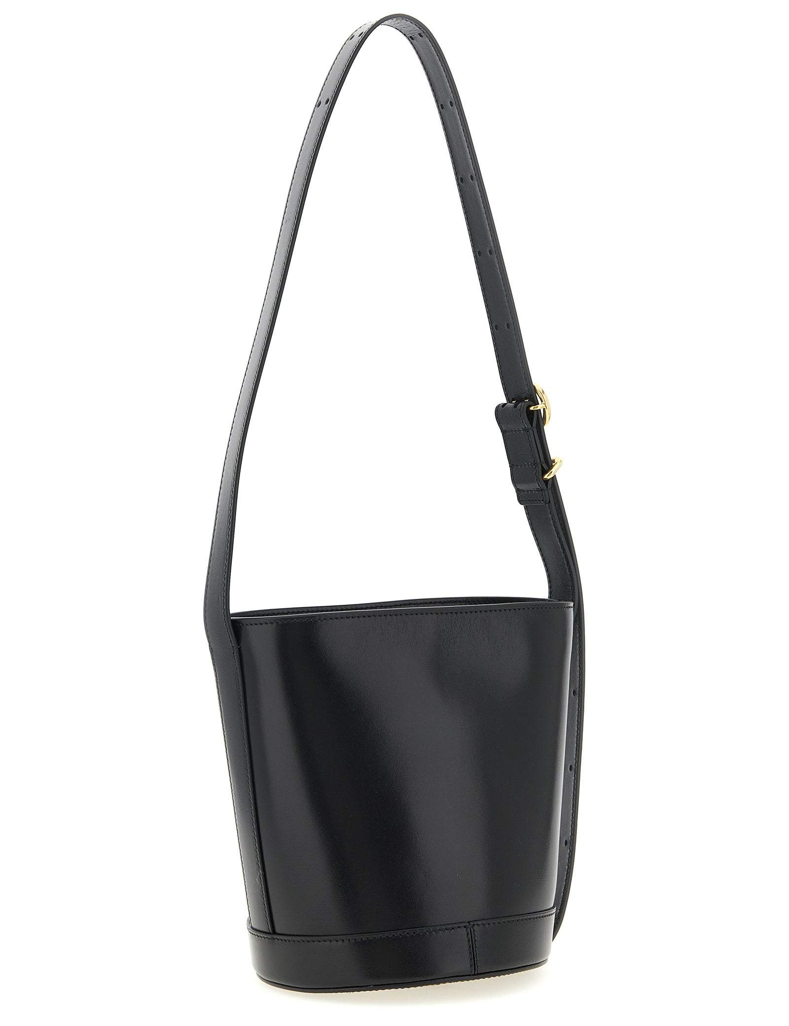 Jil Sander Black Calfskin Shoulder Bag