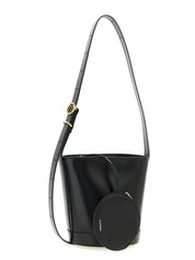 Jil Sander Black Calfskin Shoulder Bag