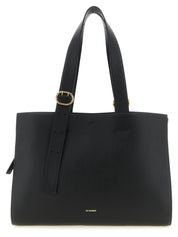 Jil Sander Black Calfskin Tote Bag