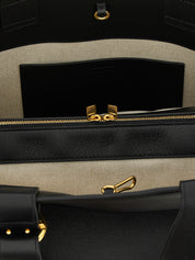 Jil Sander Black Calfskin Tote Bag