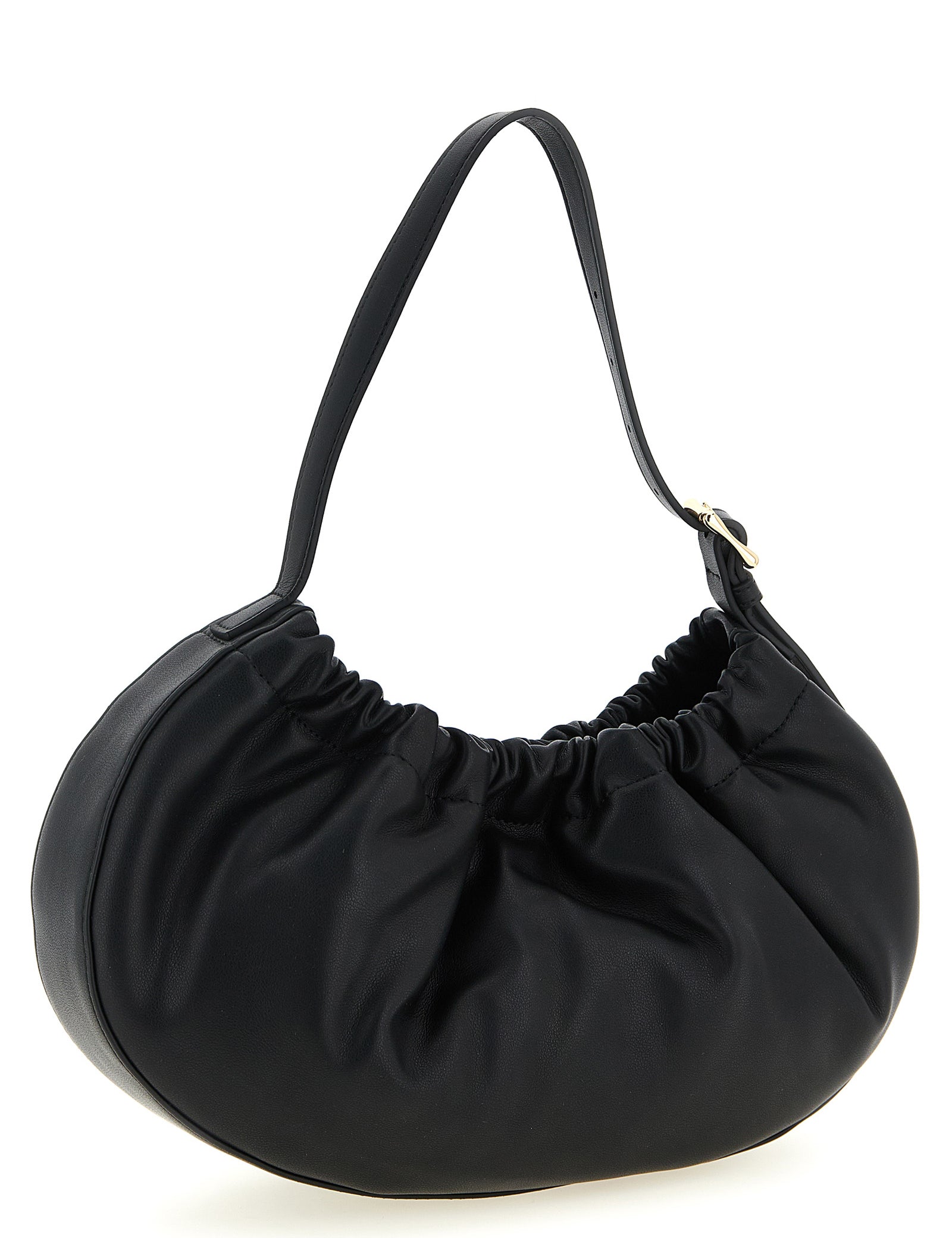 A.P.C. Black Cowhide leather Shoulder Bag