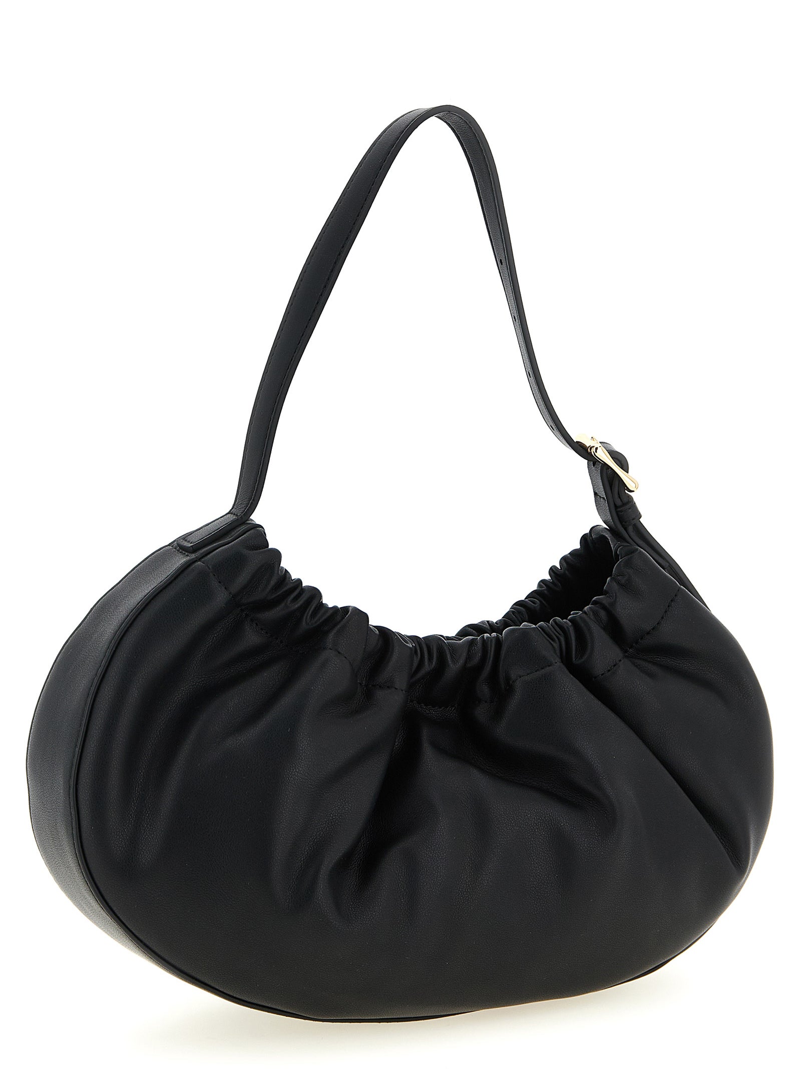 A.P.C. Black Cowhide leather Shoulder Bag